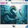 Ravensburger Onderwaterfantasy: Draak, zeemeermin en schildpadden - puzzel van 1000 stukjes