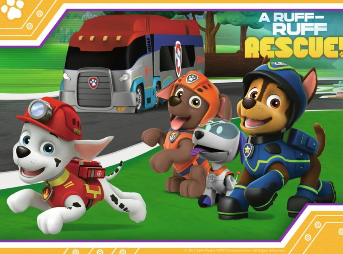 Ravensburger Paw Patrol - 12+16+20+24 stukjes