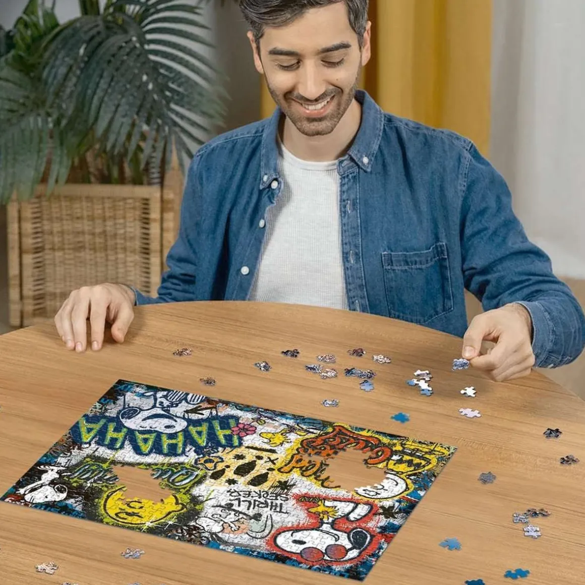 Ravensburger Peanuts Graffiti - puzzel van 500 stukjes