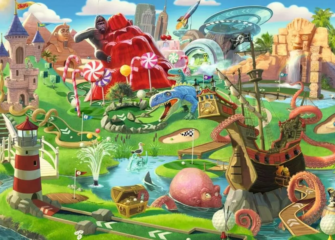 Ravensburger Putt Putt Paradise - 500 XL stukjes