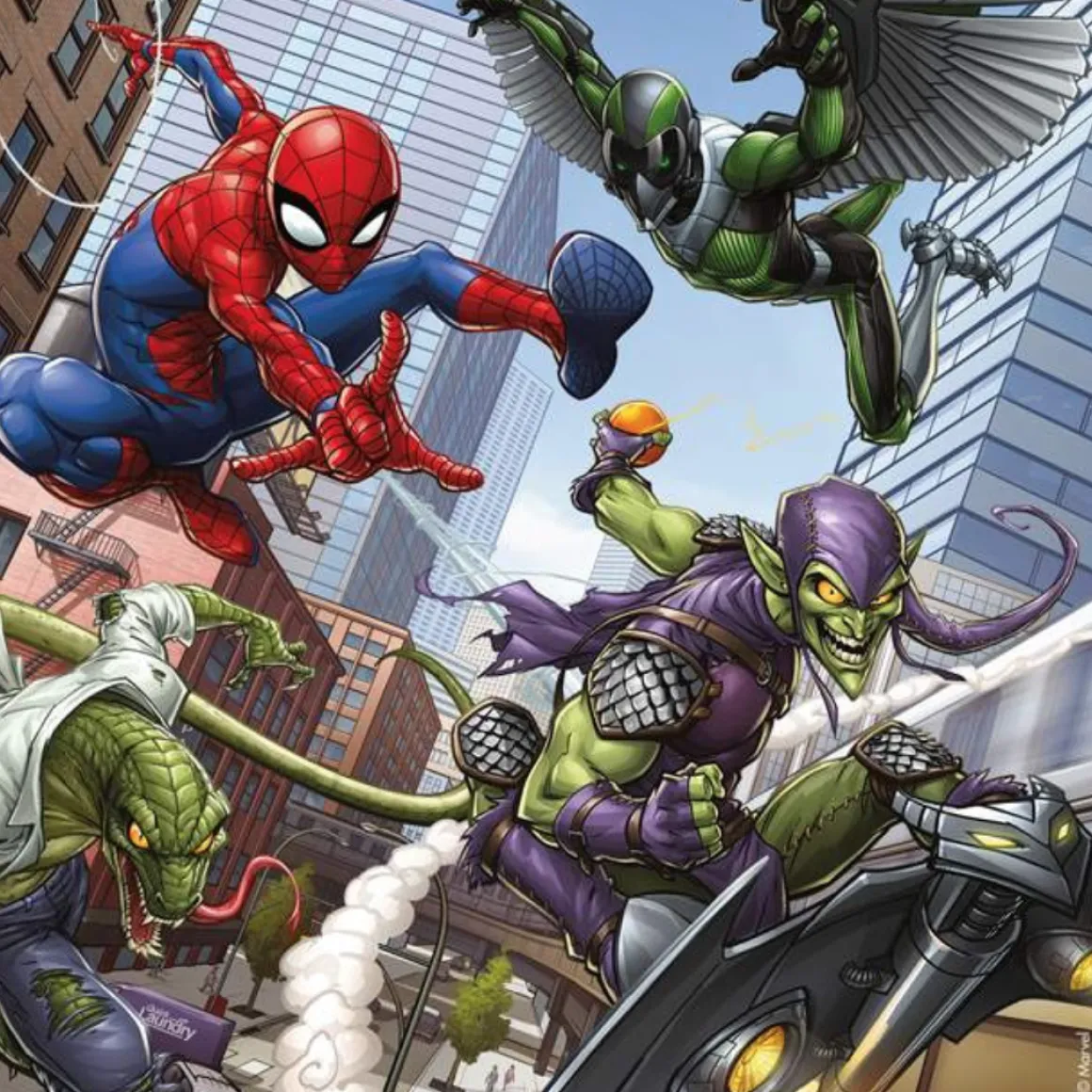 Ravensburger Spiderman - 3 puzzels van 49 stukjes