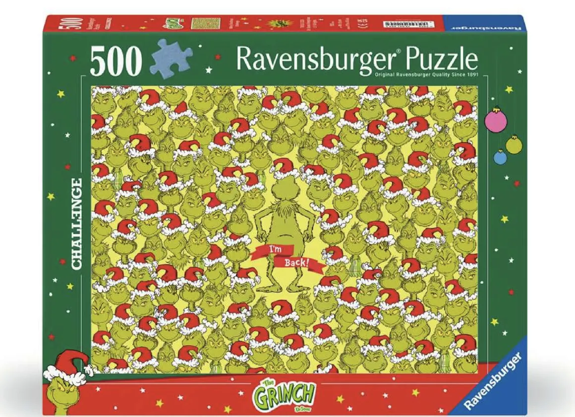 Ravensburger The Grinch - Challenge - puzzel van 500 stukjes