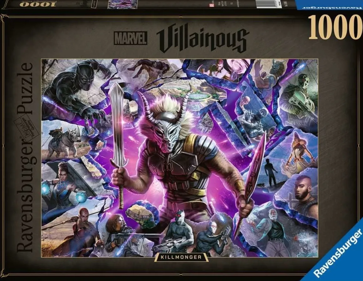 Ravensburger Villainous Killmonger - puzzel van 1000 stukjes