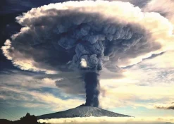 Ravensburger Vulkaan Etna - Nature Edition n° 23 - puzzel van 1000 stukjes