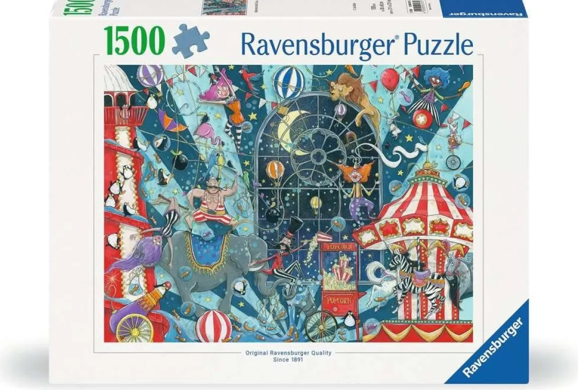 Ravensburger Welkom in het circus - puzzel van 1500 stukjes