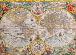 Ravensburger Wereldkaart uit 1594 - 1500 stukjes