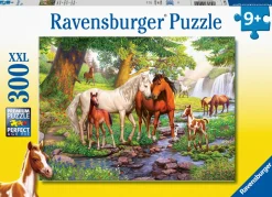 Ravensburger Wilde paarden bij de rivier - 300 stukjes