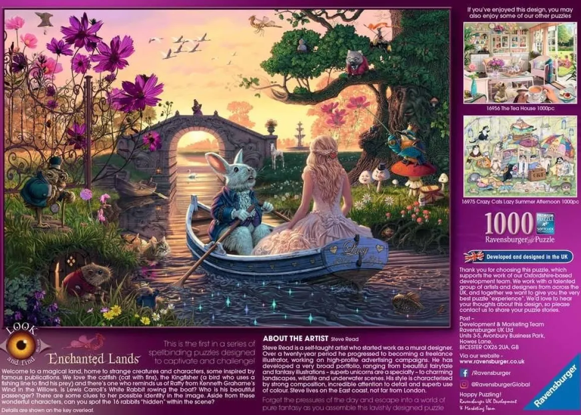 Ravensburger Wonderland - zoek & vind puzzel van 1000 stukjes