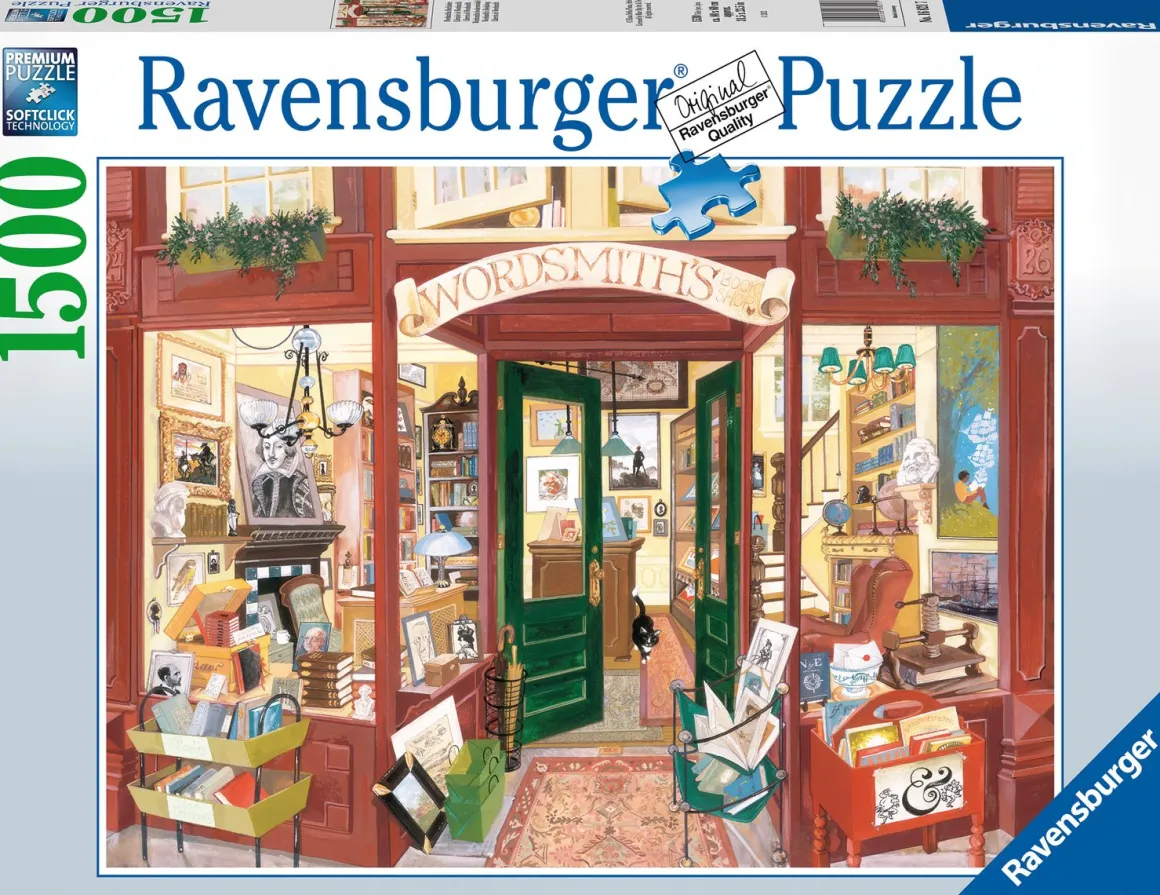 Ravensburger Wordsmith's Boekenwinkel - puzzel van 1500 stukjes
