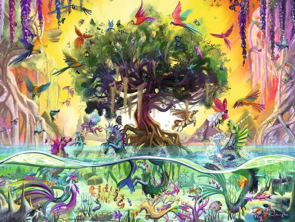 Ravensburger Zee-Eenhoorn - puzzel van 1500 stukjes