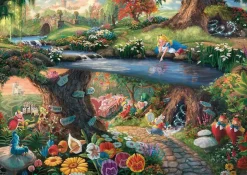 Schmidt Alice in Wonderland - Thomas Kinkade - puzzel van 1000 stukjes