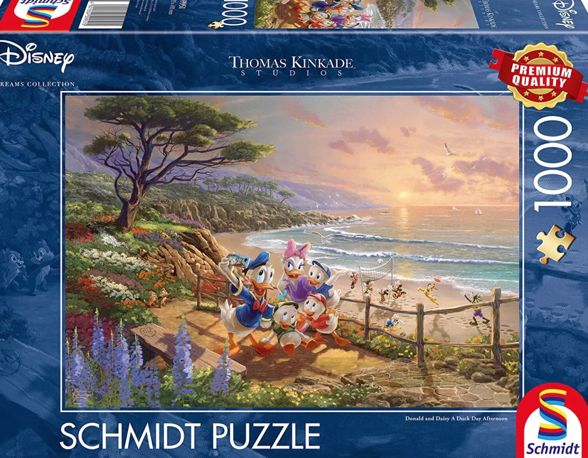 Schmidt Donald en Daisy - Thomas Kinkade - puzzel van 1000 stukjes