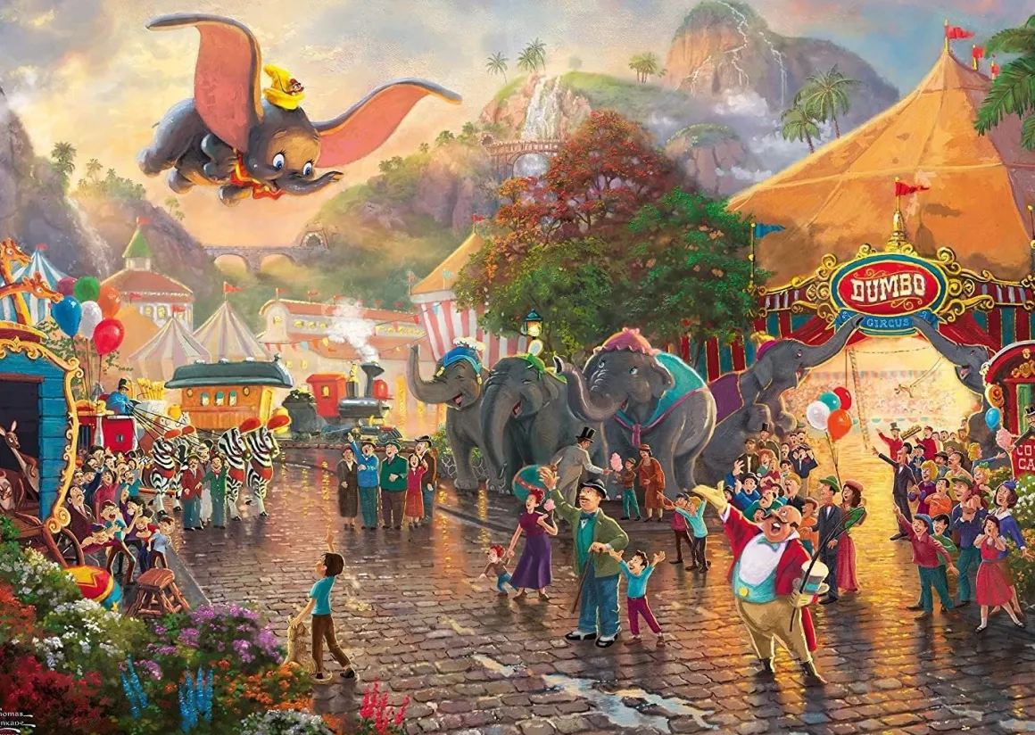Schmidt Dumbo - Thomas Kinkade - puzzel van 1000 stukjes