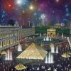 Schmidt Vuurwerk bij het Louvre - 1000 stukjes