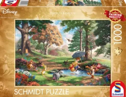 Schmidt Winnie de Poeh - Thomas Kinkade - puzzel van 1000 stukjes