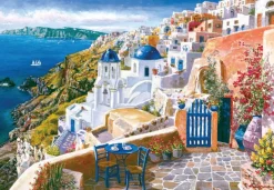 Schmidt Zicht op het wondermooie Santorini - 1000 stukjes