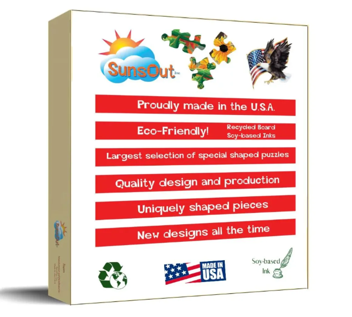 SUNSOUT Kerstversiering Katten - legpuzzel van 750 stukjes