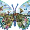 SUNSOUT Vlinder Boerderij - legpuzzel van 1000 stukjes