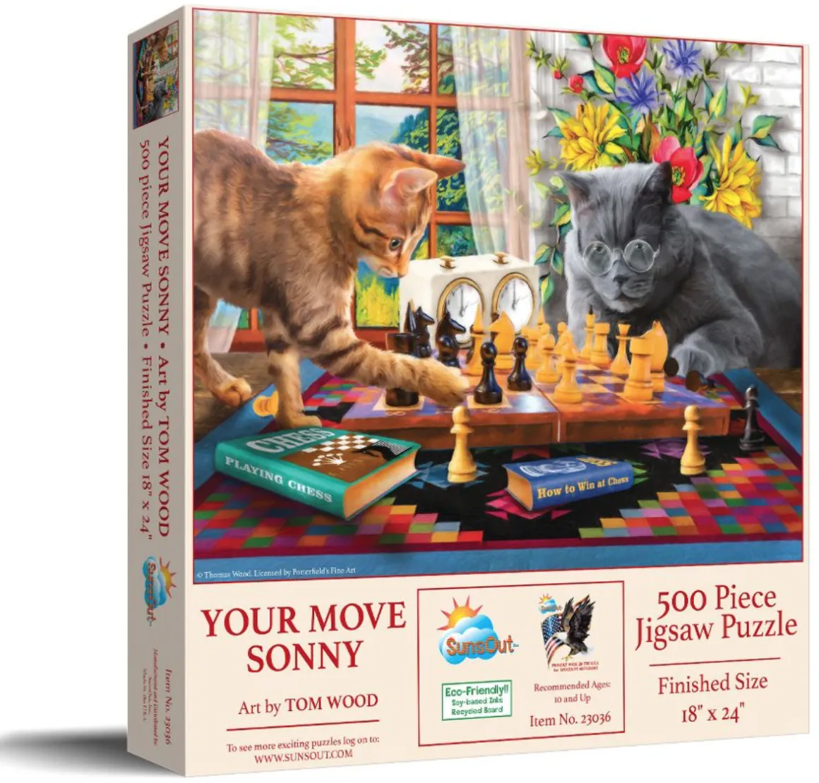 SUNSOUT Your Move Sonny - legpuzzel van 500 XXL stukjes