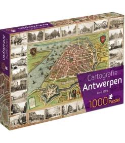Tucker's Fun Factory Cartografie Antwerpen anno 1599 - 1000 stukjes